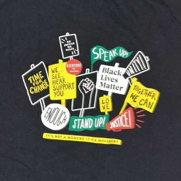 Stand together by Starbucks black barista coffee server T shirt XL Slim (L) Mens - Picture 3 of 4